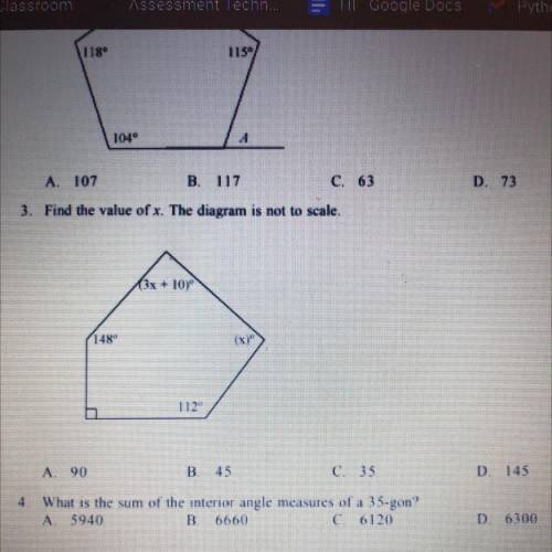 3. Find the value of x. The diagram is not to scale.
x = 0
HELP PLZ