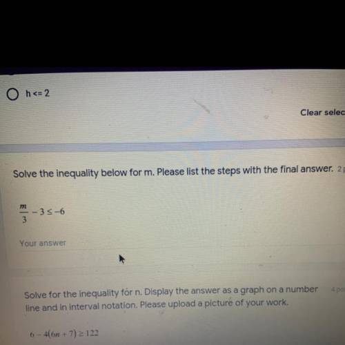 Answer and will mark brainliest