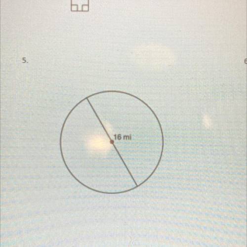 I need help ASAP you have to find the area of the circle