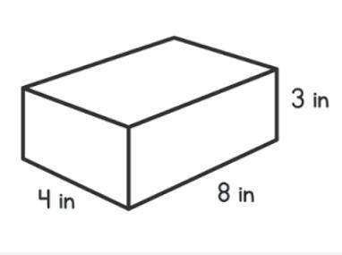 (GIVING BRAINLIEST!!!)

What is the volume of the rectangular prism?A) 96 in3B) 98 in3C) 106 in3D)