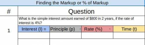 What is the simple interest amount earned of $800 in 2 years, if the rate interest is 4% ?