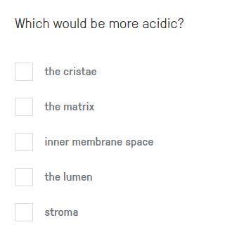 What is the most acidic out of all of these