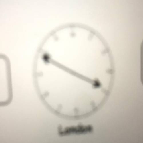 What time is shown on this clock