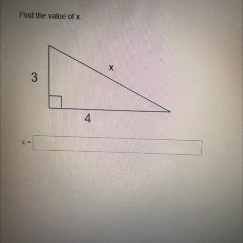 Easy question. what’s the value of x :)))