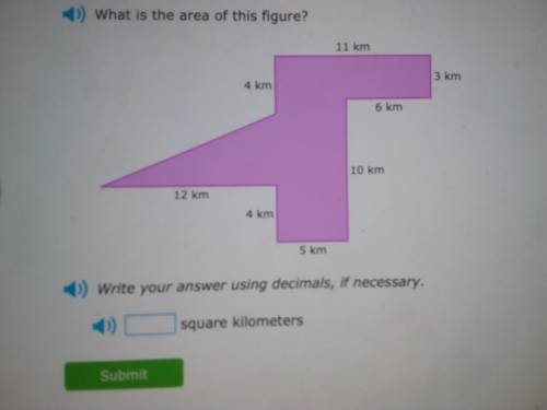 What is the area of this figure?