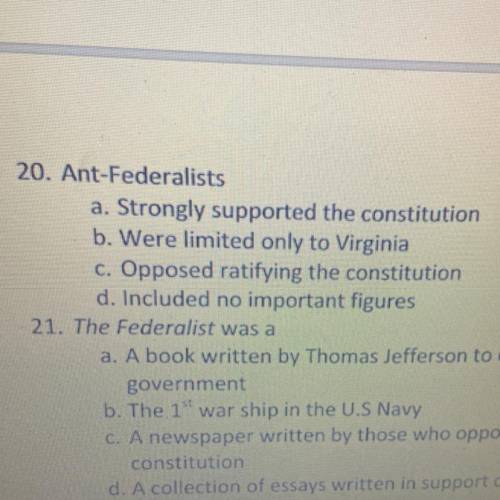 REALLY NEED HELP WITH #20!!