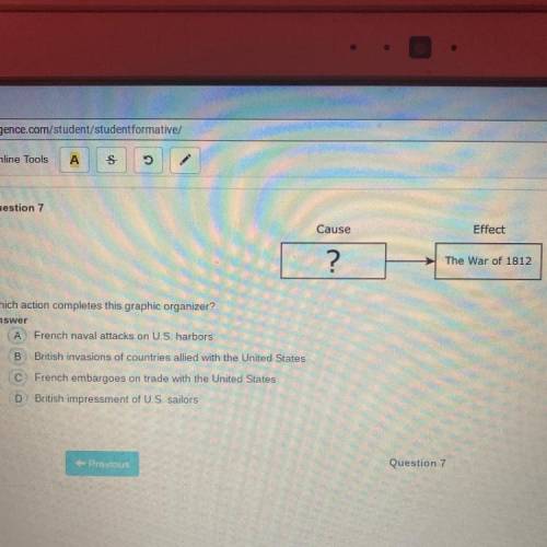 Which action completes this graphic organizer?