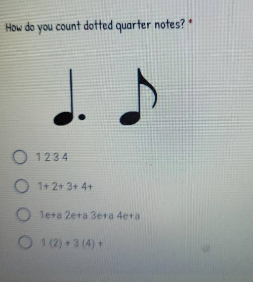 *Strings/ Music related*How do you count dotted quarter notes?*Photo included has question*