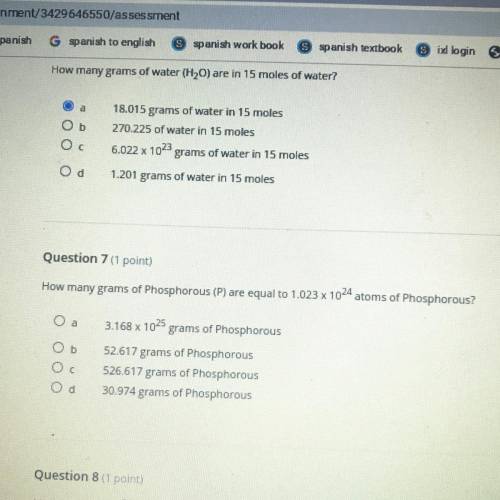 I need help with 7 it’s very appreciated