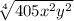 \sqrt[4]{405x^{2}y^{2} } }