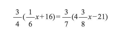 Solve For x. Please don't put 'I don't know.'.