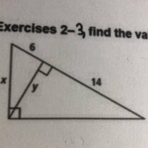 Find the value of x and y
I don’t know how