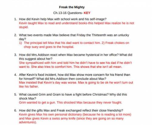 Does Mrs. Donelli accept Kevin and Max as Freak the Mighty? (Provide evidence from the story with