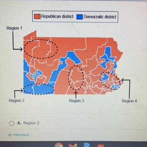 Please help!!

Based on the map, a Pennsylvania State Senate candidate who believes in
expanding s