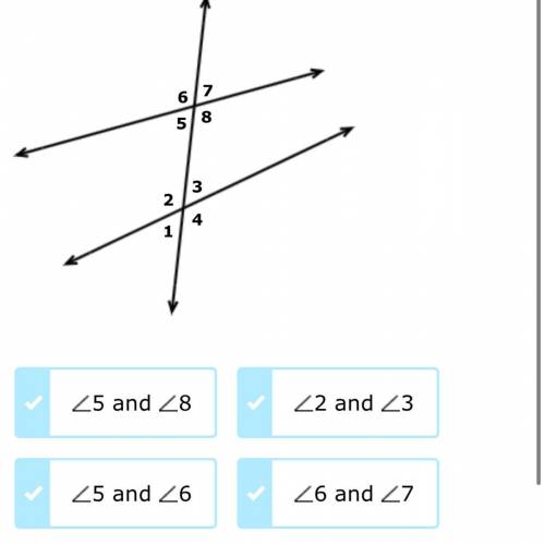 Hi, Which angles are supplementary??????