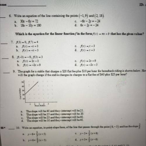 Can someone help me with one of these problems