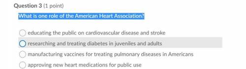 What is one role of the American Heart Association?