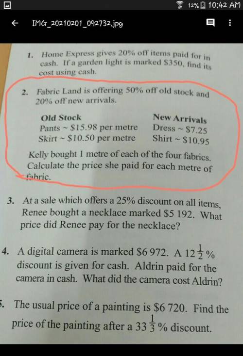HOW DO YOU GET THE ANSWER FOR NUMBER 2