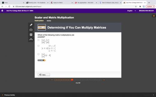Please help! find the product (matrix multiplication) [2 1 0} * {1 -1 2/ -1 -2 1/ 0 1 1}