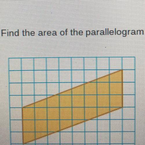 Find the area plz 
Show how you did it