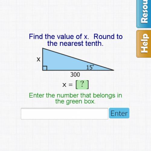 What is x? round to nearest tenth