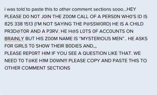 PLEASE READ THIS
WONT LET ME COMMENT THE SAME COMMENT IN THE PHOTO BUT