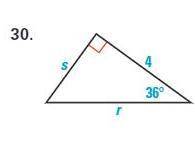 Does anyone know how to do this?

use trigonometric ratios to find the value of each variable. rou