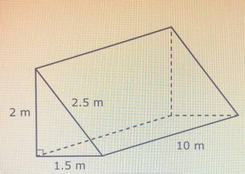 The base of this prism is ___ triangle.

A. An equilateral 
B. A scalene 
C. An isosceles