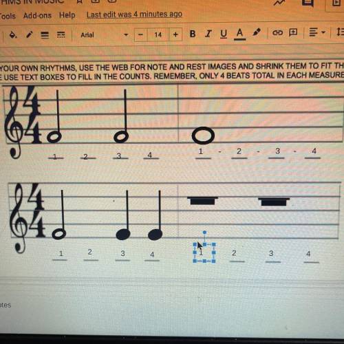 Please help if you know How To Write Rhythms/counts