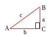 Suppose ABC is a right triangle with sides a, b, and c and the right angle at C. Find the unknown