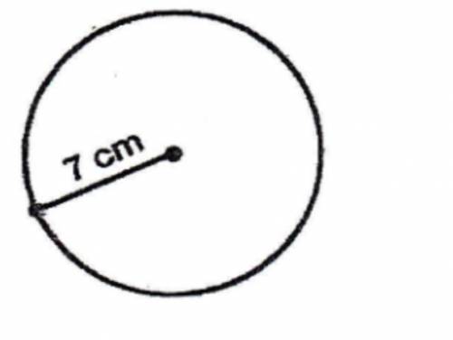What is the area of this circle? (Use 3.14 for pi)