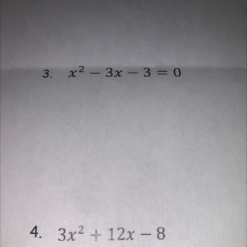 Help me with 3 and 4