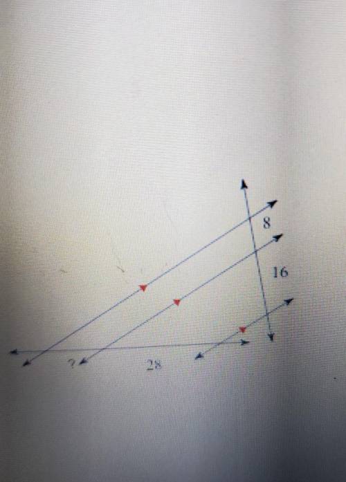 Find the missing length indicated