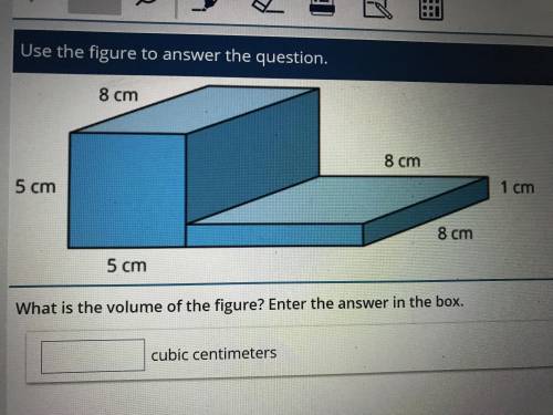 PLEASE HELP ASAP
What is the volume of the figure