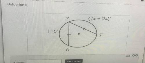 Solve for X
PLEASE HELP!!