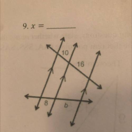 What does the x=?...