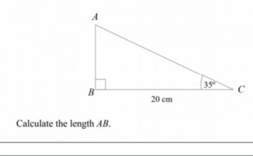 Calculate the length AB