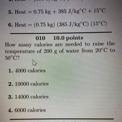 How many calories are needed?