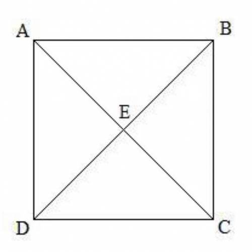 Square ABCD is shown below.

If BD = 8x - 50, and DE = 2x + 5, find BE.
A) 15
B) 35
C) 25
D) 45