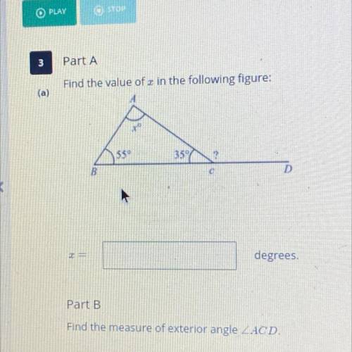 Find the value of x in the following figure
PLEASE HELP WILL MARK BRAINLIEST