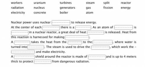 Need to solve this about nuclear power