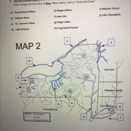 Using the map I need to answer the questions. Please I need help it is due in a few hours!!