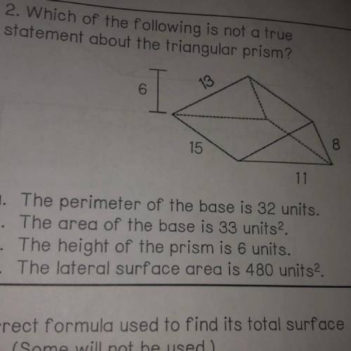 Surface area of triangle prisms ....