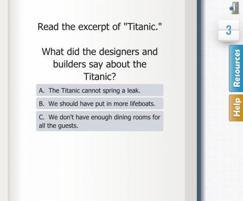 What did the designers and builders say about the titanics