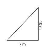 What is the area of the following shape. Do not use units.