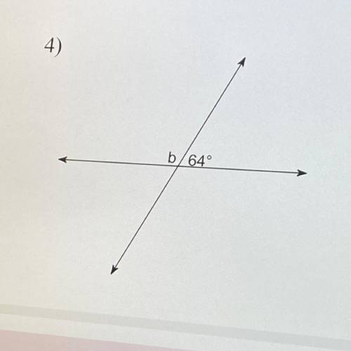 Find the measure of angle b