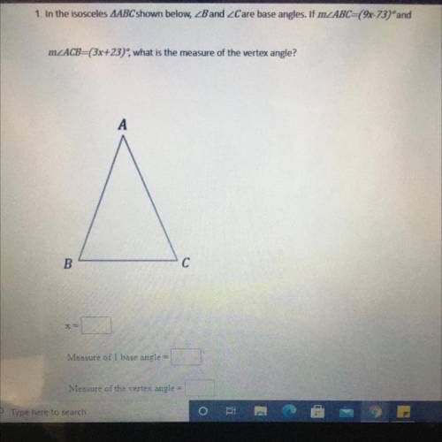Please help quick I just need to know what x equals