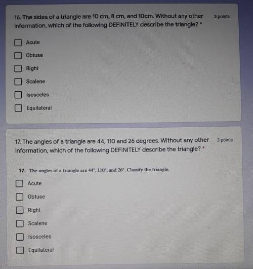 Please answer both questions, if you're right I'll be giving extra points ​