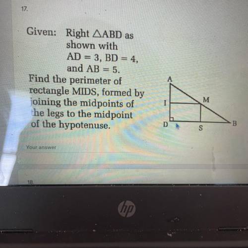 Guys can someone help? What is the perimeter of the problem?