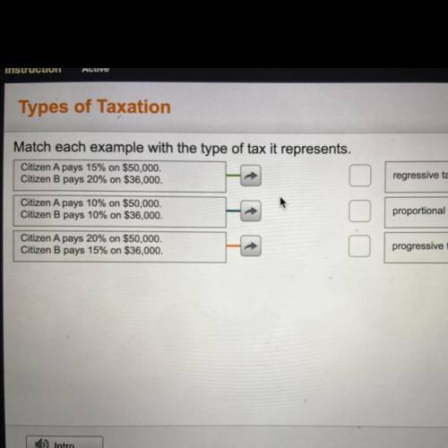 PLEASE HELP ASAP!!

Match each example with the type of tax it represents. 
-Regressive Taxation
-